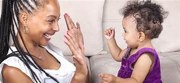 mama-con-bebe - El lenguaje en los niños